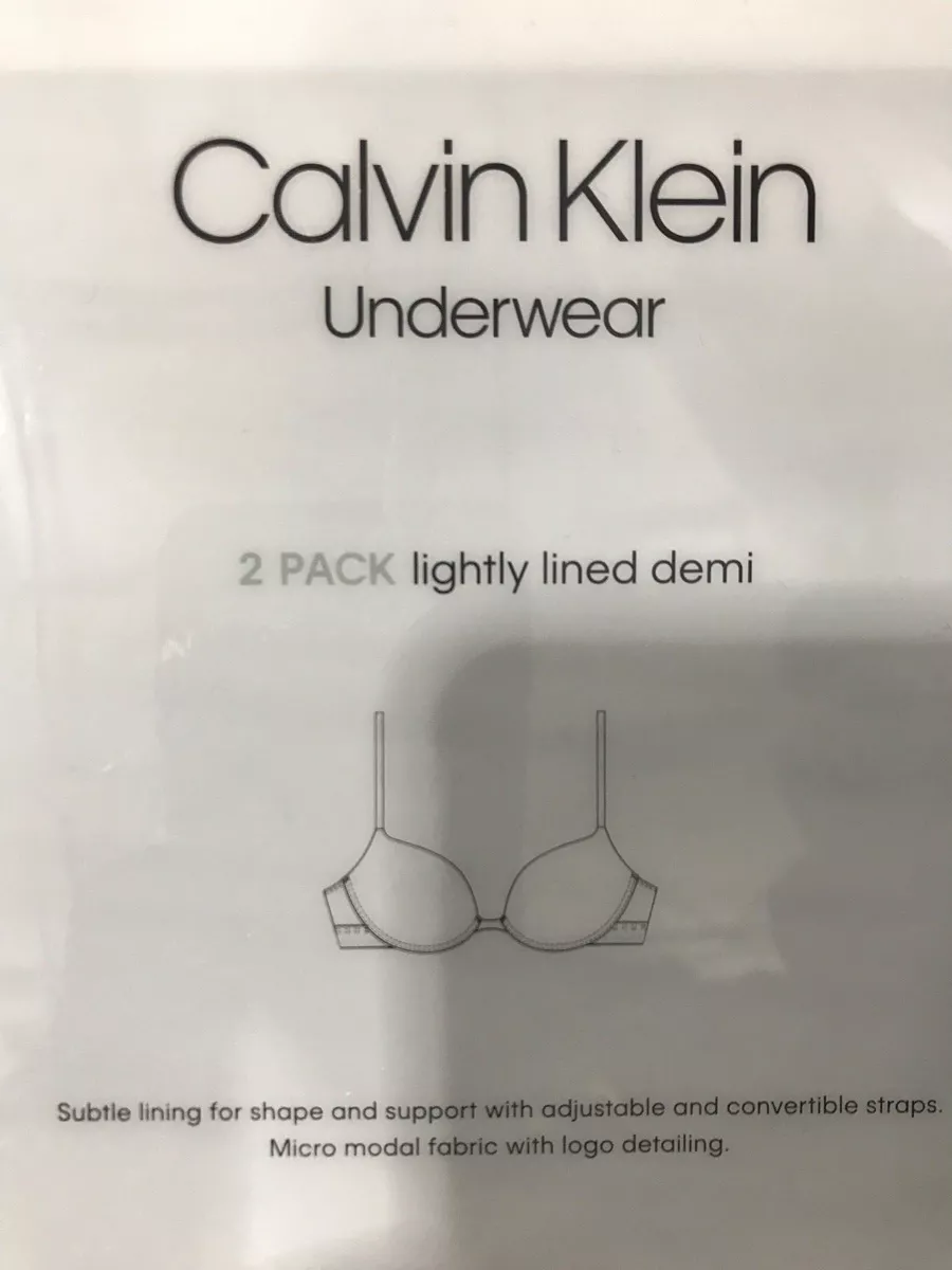 Calvin Klein: Female Underwear 36B Bra size. Free shipping 3 Pack