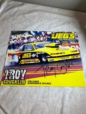  Troy Coughlin signed Jeg's Olsmobile Cutlass Pro Mod NHRA Photo N 38