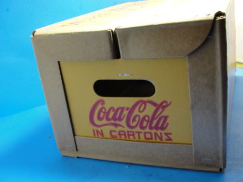 NOS Vintage 1940s Coca Cola Box Crate Cardboard Coke Bottle Carrier Advertising - Picture 4 of 11