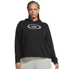 Nike Women's Sportswear Crop Fleece Hoodie Sweatshirt Size 2X NWT MSRP 65