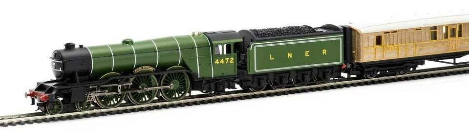 Hornby Flying Scotsman OO Gauge Model Train Set R1255M - Image 3 of 3