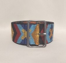 American Girl Embroidered Belt Youth Small 6 - 8 Boho Southwestern Accessory