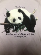 Smithsonian National Zoo Tai Shan Tshirt