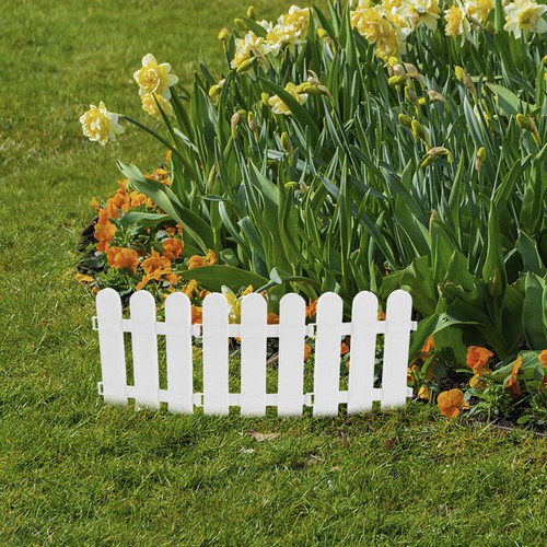10 Pcs Picket Fence Garden Small for The Barriers Fences Outdoor - Picture 2 of 12
