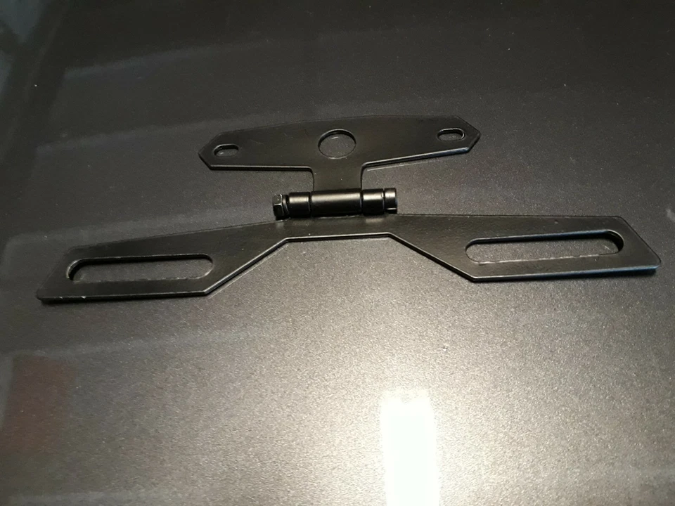 SUPPORT DE PLAQUE D'IMMATRICULATION ARTICULE MOTOS QUADS SCOOTS MOBS KAWASAKAKI. - Photo 2/4