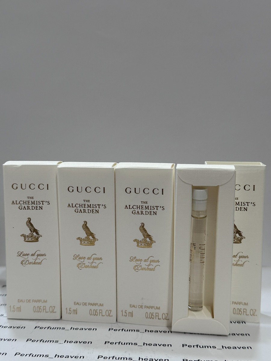 4x Gucci The Alchemists Garden LOVE AT YOUR DARKEST Eau De Parfum