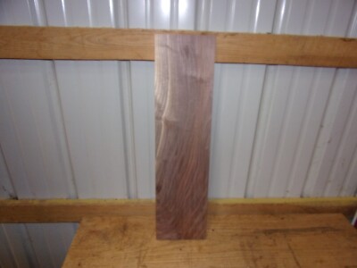 1 PC WALNUT LUMBER WOOD KILN DRIED BOARD 25''X 6 1/2''X  15/16''  LOT 1525V FLAT