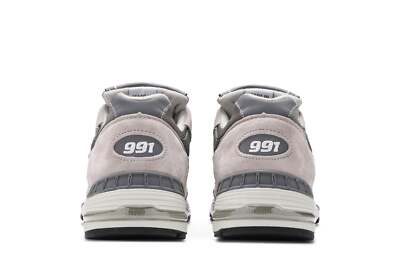 Size 8.5 - New Balance 991 Made in England Grey White for Size 8.5 - New Balance 991 Made in England Grey White for