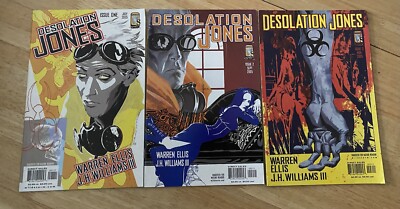 DESOLATION JONES #1-3 (2005) Warren Ellis J.H. WILLIAMS III Wildstorm Signature