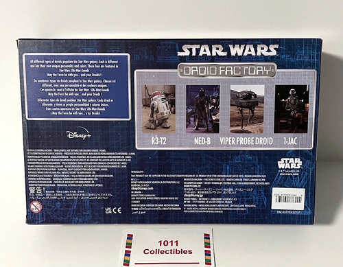 Star Wars Droid Factory Obi-Wan Kenobi 4 Pack Disney NED-B R3-T2 1-Jac Viper NEW - Picture 7 of 7