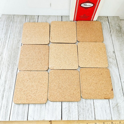 Vintage Set of 9 Pimpernel Redouté Rose Floral Corkboard Coasters with Various P - Picture 17 of 24