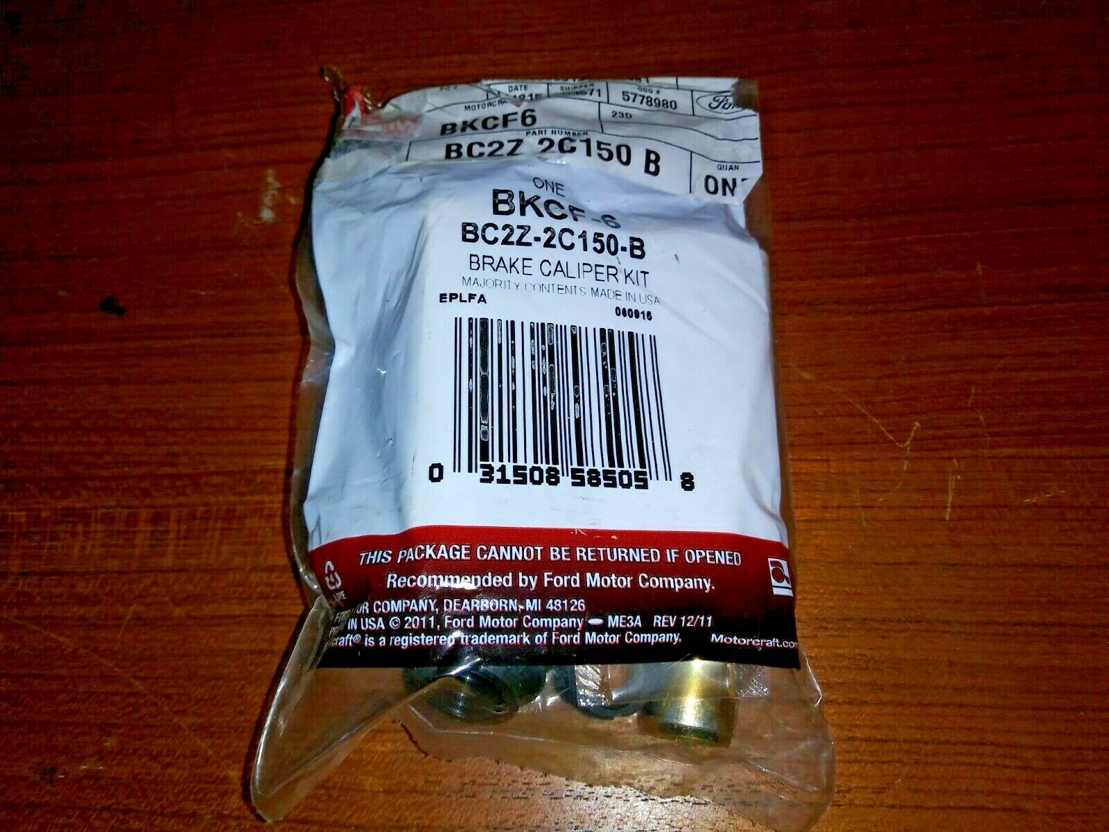 Ford BC2Z2C150B Disc Brake Caliper Guide Pin for sale online | eBay