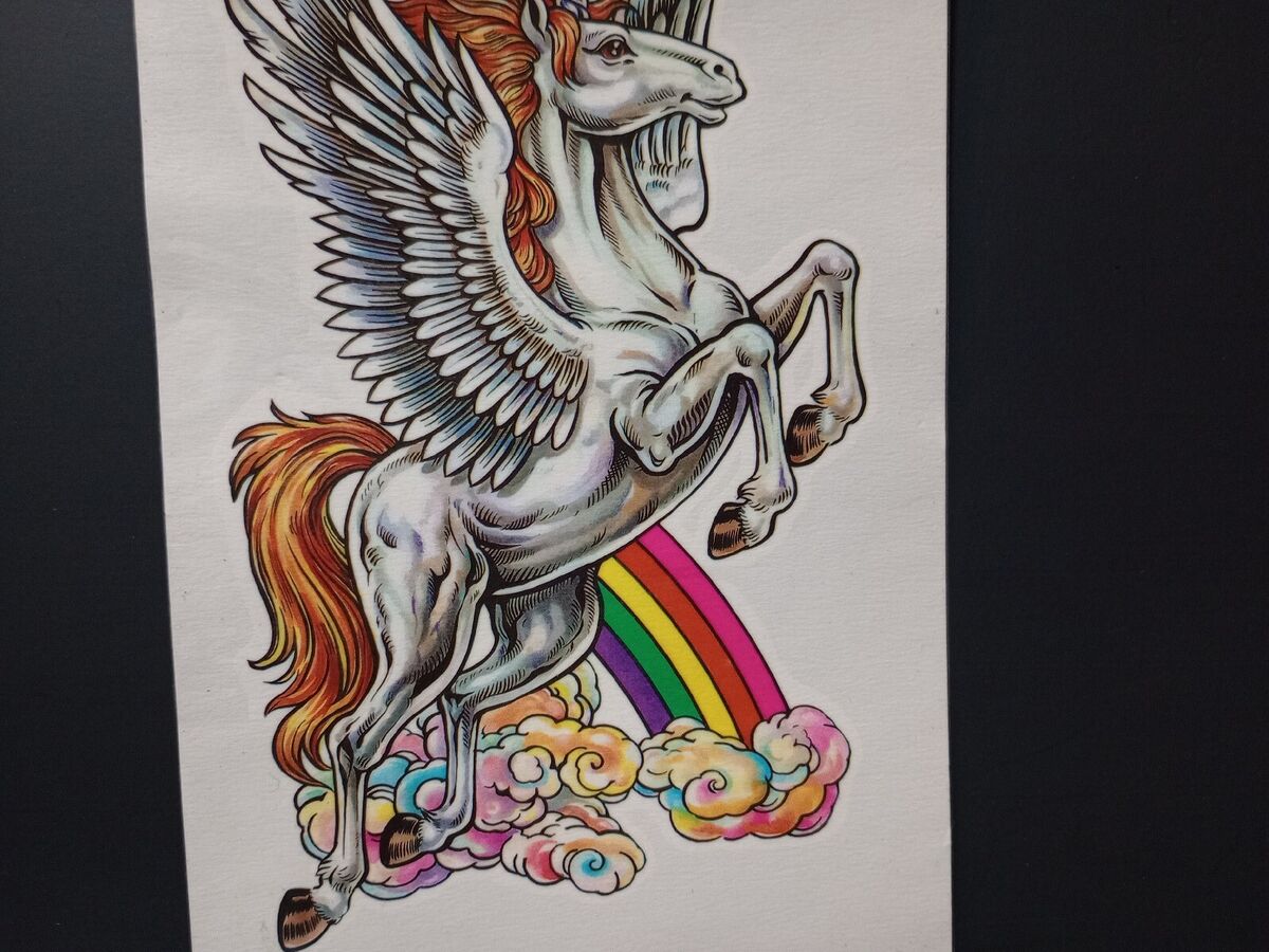 unicorn tattoo design