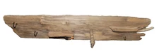 Handmade Drift Wood 2 Shelves/Jewlery Hanger/Key Holder!Rustic/Seashore 28" x 5"