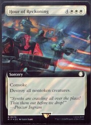 Hour of Reckoning (Extended Art) (Surge Foil) #978 - Fallout MTG