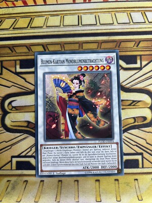 Yugioh Blumen-Kartian Mondblumenbetrachtung FLOD-DE094 Common