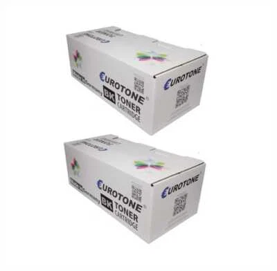 EUROTONE 2x Toner f�r Panasonic KX-MB2000 KX-MB2030PD KX-MB2061PD KX-MB2010 BLACK