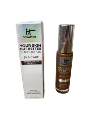 IT Cosmetics Your Skin But Better Foundation + Skincare With Hyaluronic Acid NEW