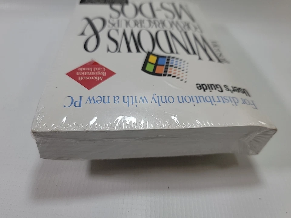 Microsoft Windows para grupos de trabajo y MS-DOS + disquetes e ID de producto sellado/NUEVO Foto 4 de 4