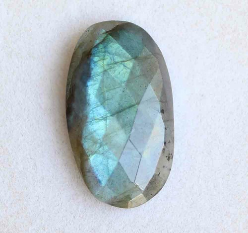 21.60 Ct Natural Blue Labradorite Oval Cut Loose Gemstone