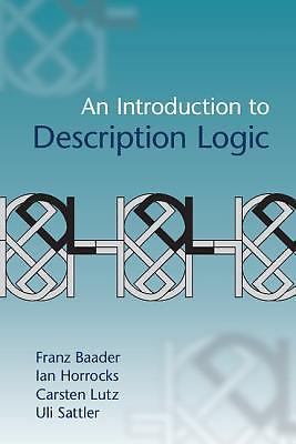 An Introduction to Description Logic Franz Baader Paperback 9780521695428