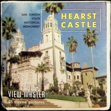 1960's Hearst Castle San Simeon California 3d View-Master 3 Reel Packet SEALED