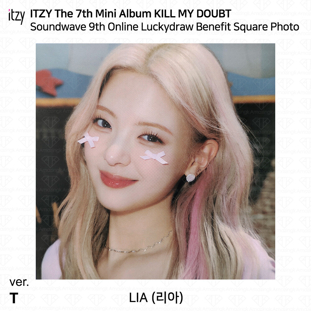 ITZY KILL MY DOUBT Soundwave 9th Online Luckydraw Photocard