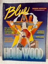 BLUE Dossier Year I No. 11 November 1991 Manara Satirico