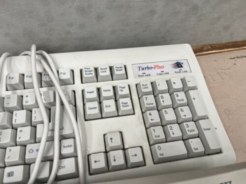 Lot of 4 Vintage Keyboards Turbo-Plus HP Ipex Olivetti Untested As Is - Picture 9 of 16