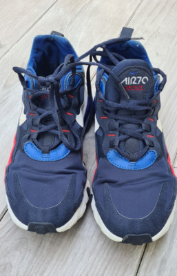 Nike Sneaker Air react Gr. 41 blau rot