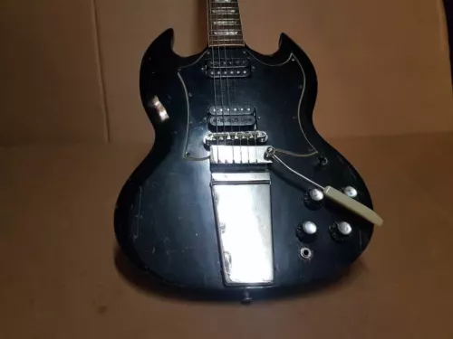 1968 GIBSON SG STANDARD USA - RARE BLACK