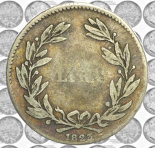 Stati Italiani 1 lira 1823 Granducato di Toscana Ferdinando III antica patina