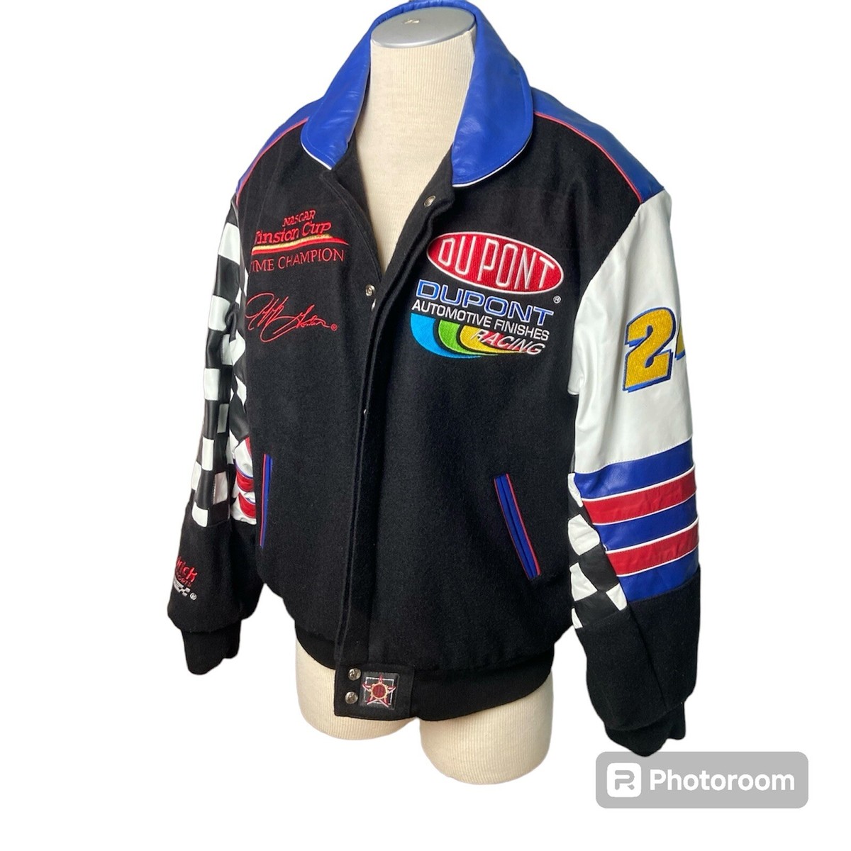 Chase Authentics DuPont NASCAR ジャケット XL Chase Authentics XL Jacket Racing Jeff Gordon 24 Dupont Nascar