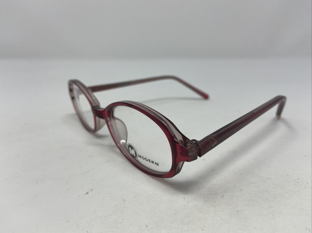 Modern SNEAKERS WINE/GREY 47-18-135 Wine Red Full Rim Eyeglasses