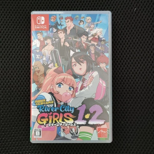 Nintendo Switch Nekketsu Kouha Kunio-kun Gaiden River City Girls 1・2 With Case