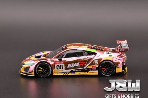 Pop Race Honda NSX GT3 EVO22 Pink Chrome 1/64