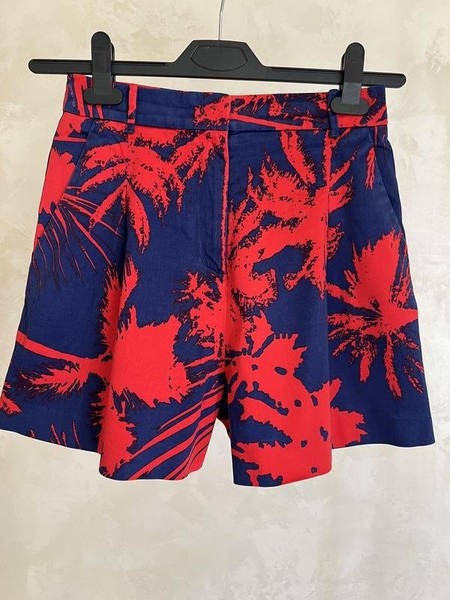 Women Iceberg Shorts Red Cotton 38 / M / 46
