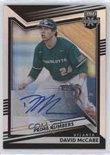 2022 Elite Extra Edition Prime Numbers A Signatures /230 David McCabe Auto 0x7q