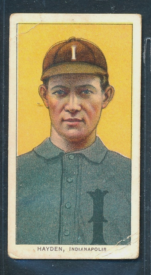 T206 Piedmont 350: JACK HAYDEN Indianapolis Indians ~ FAIR to GOOD