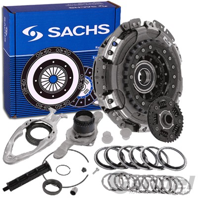 SACHS KUPPLUNGSSATZ passend für DSG VW GOLF 6+7 TOURAN AUDI A3 SEAT 1.6 TDI