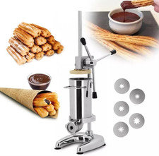 Churro Manual Comercial - Máquina Churrera Española Acero Inoxidable con 5