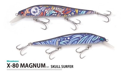 Megabass X-80 MAGNUM SKULL SURFER SP-C Billabong Collaboration Limited Color JDM