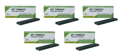 5 x DPI Dental GREEN STICK Compound for Border Moulding Denture Fabrication
