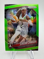 2025 WNBA Prizm JORDIN CANADA Lime Green Prizm /225 #120