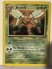 Beedrill 18/75 Neo Discovery LP Pokemon Fast Shipping on eBay