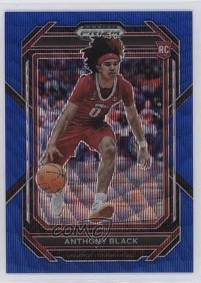 2023-24 Panini Prizm Draft Picks Blue Wave Prizm 192/249 Anthony Black #68 0v2h