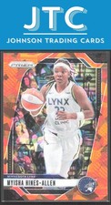 2024 Panini Prizm WNBA Myisha Hines-Allen Ice Orange Prizms Minnesota Lynx