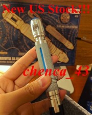 IN US NAWYA Doctor Who 10th Metal Sonic Screwdriver Scalable LED Prop Replica