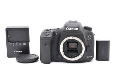 Canon EOS 7D Mark II DSLR Camera with Charger, Tested & Good Condition