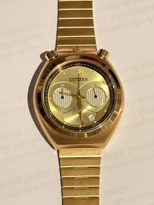 Watch Citizen x Tsuno Chrono Star Wars ''C-3PO'' 38 mm - 50m WR Limited